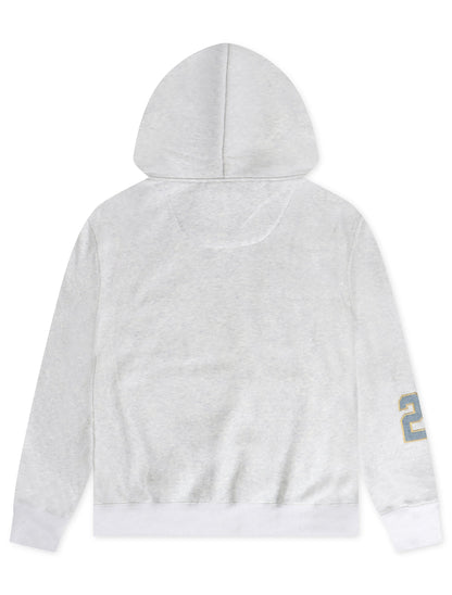 Smugglers Moon Woven Hoodie - Heather Grey Denim Exchange