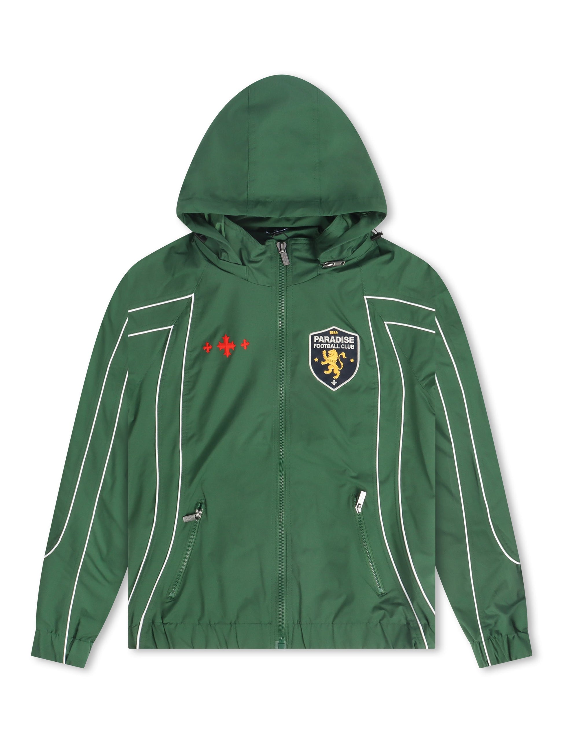Jordan Craig Track Jacket - Green Denim Exchange
