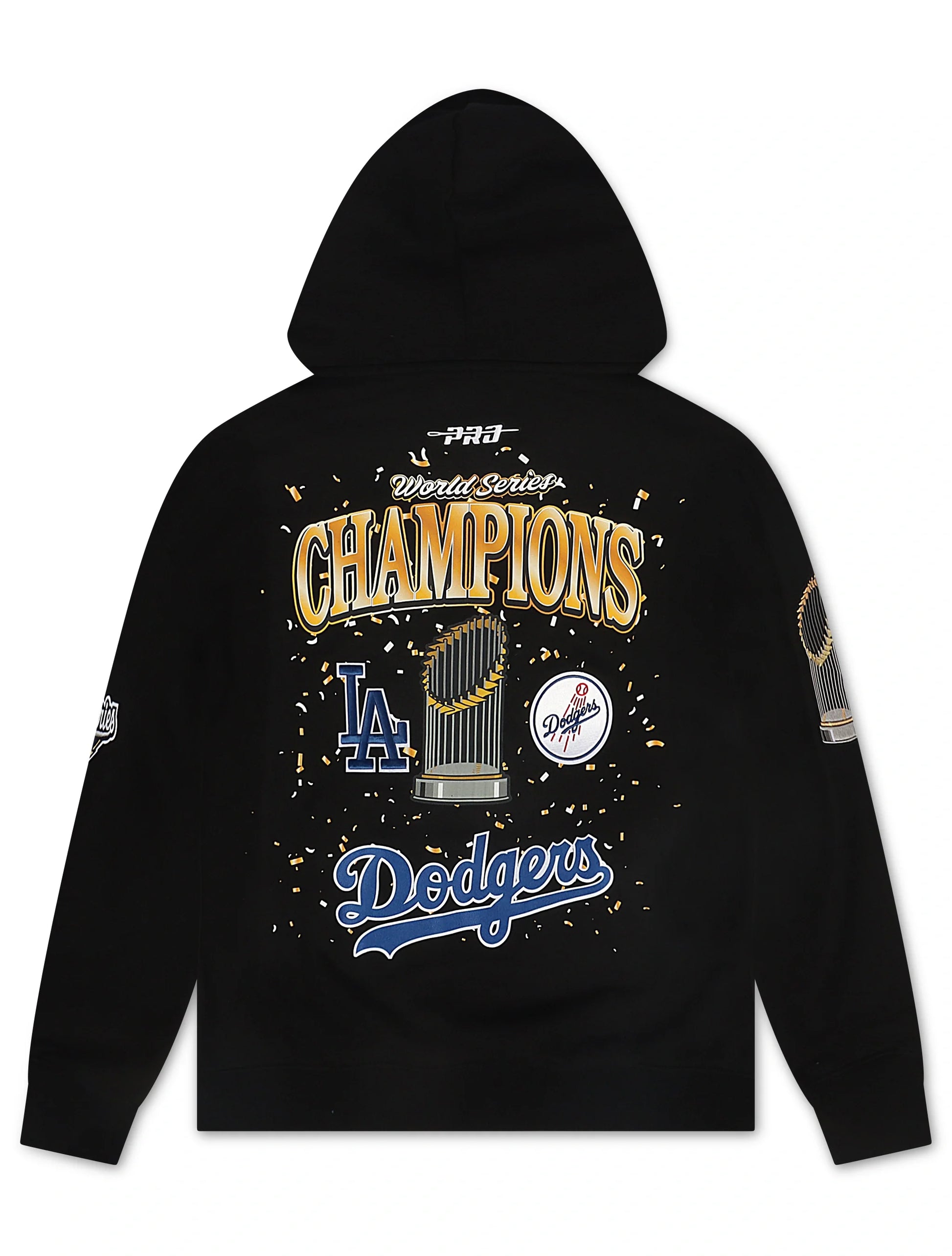 Pro Standard Dodgers World Series Champions Hoodie - Black Denim Exchange