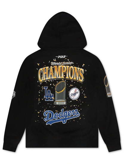 Pro Standard Dodgers World Series Champions Hoodie - Black Denim Exchange