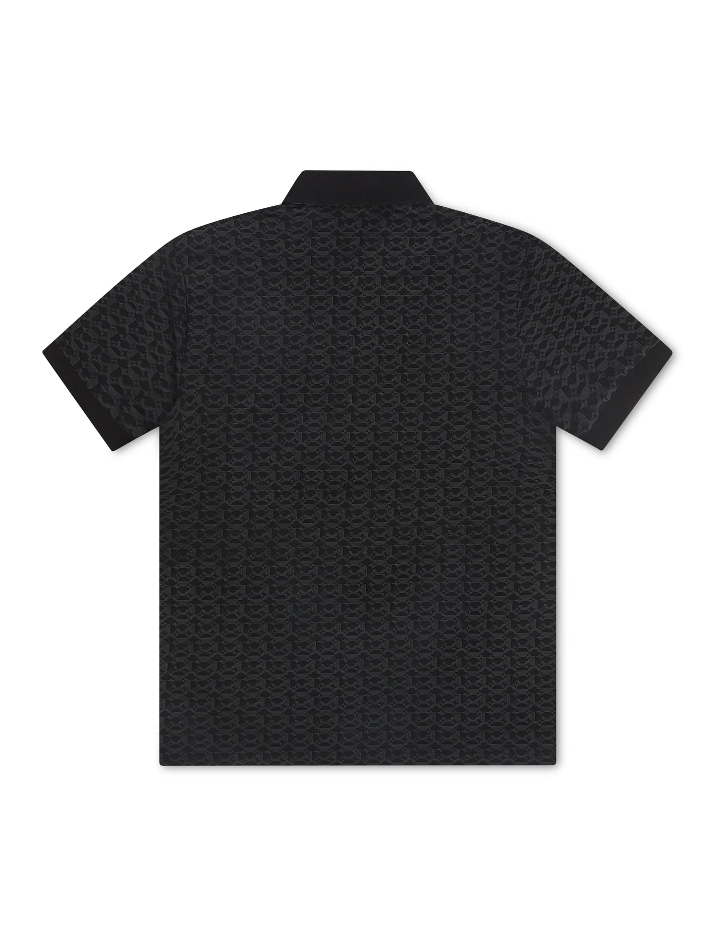 Boss Green Paddy Striped C Polo - Black Denim Exchange