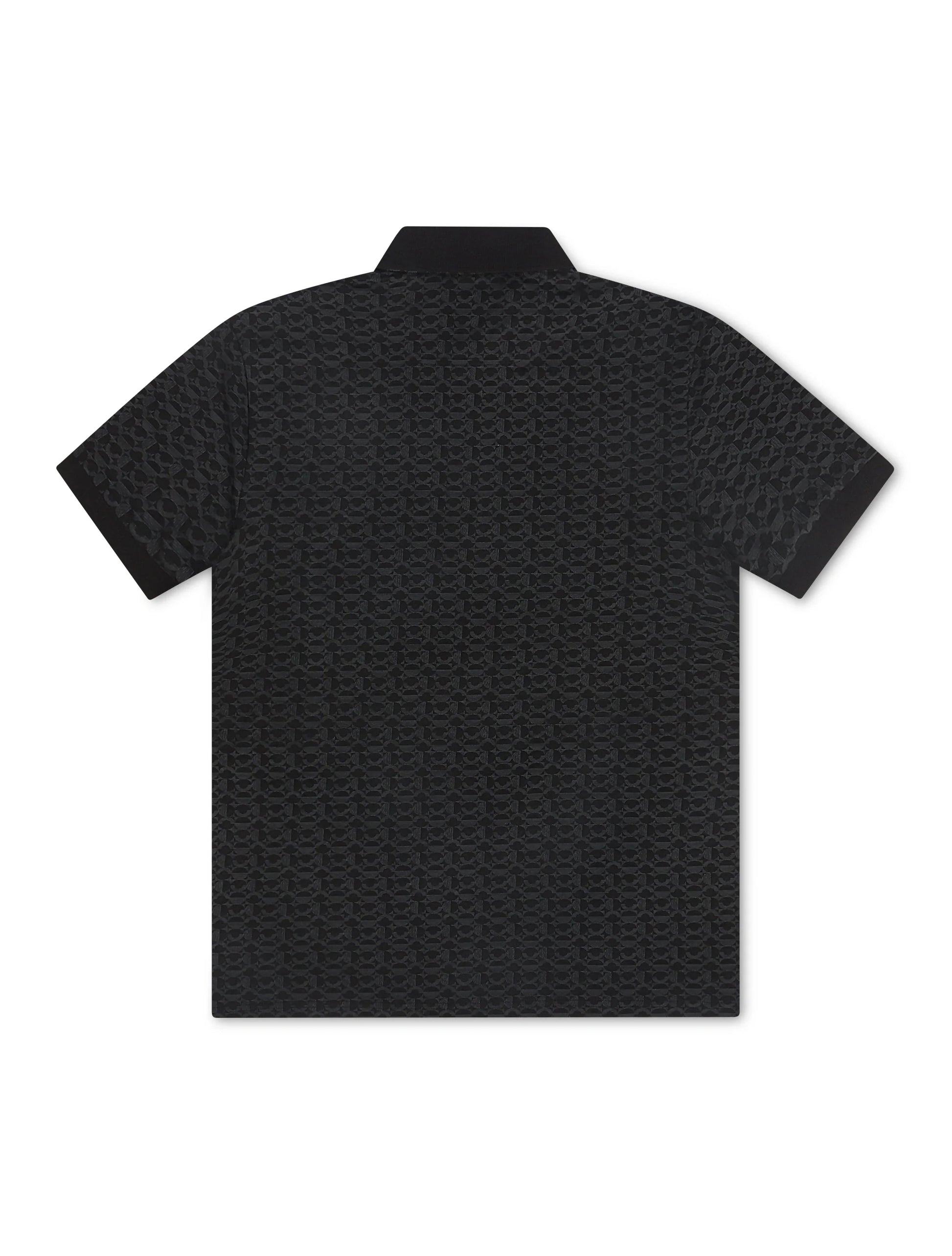 Boss Green Paddy Striped C Polo - Black Denim Exchange