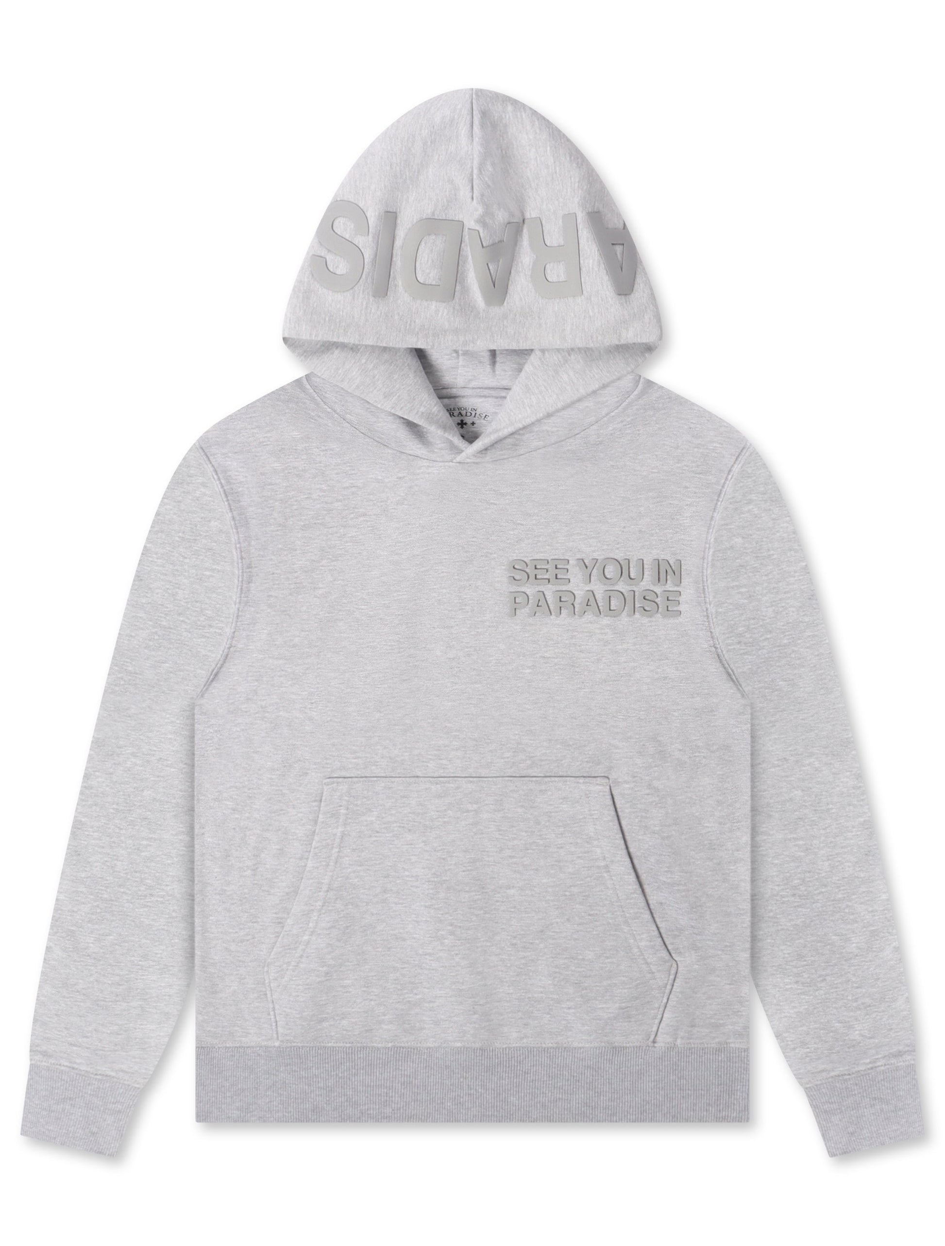 Jordan Craig SYIP High Density Print On Hoodie - Grey Denim Exchange