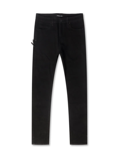 Embellish David Skinny Jeans - Jet Black Denim Exchange