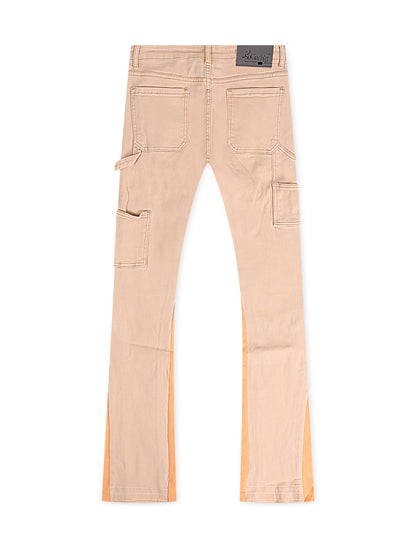 Sugarhill Revolver Stacked Jeans - Desert/Orange Denim Exchange