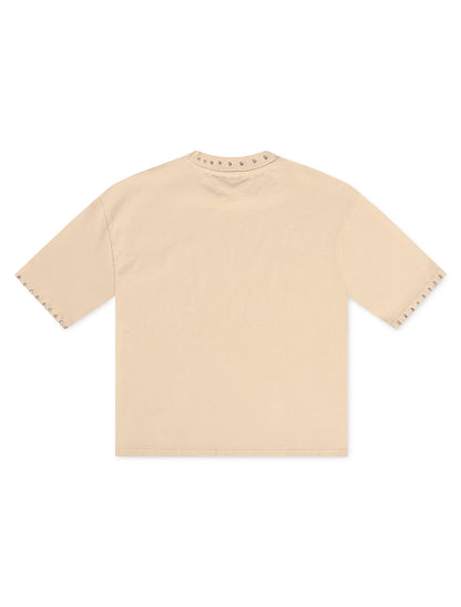 N.M.E NYC Soren Tee - Light Tan Denim Exchange