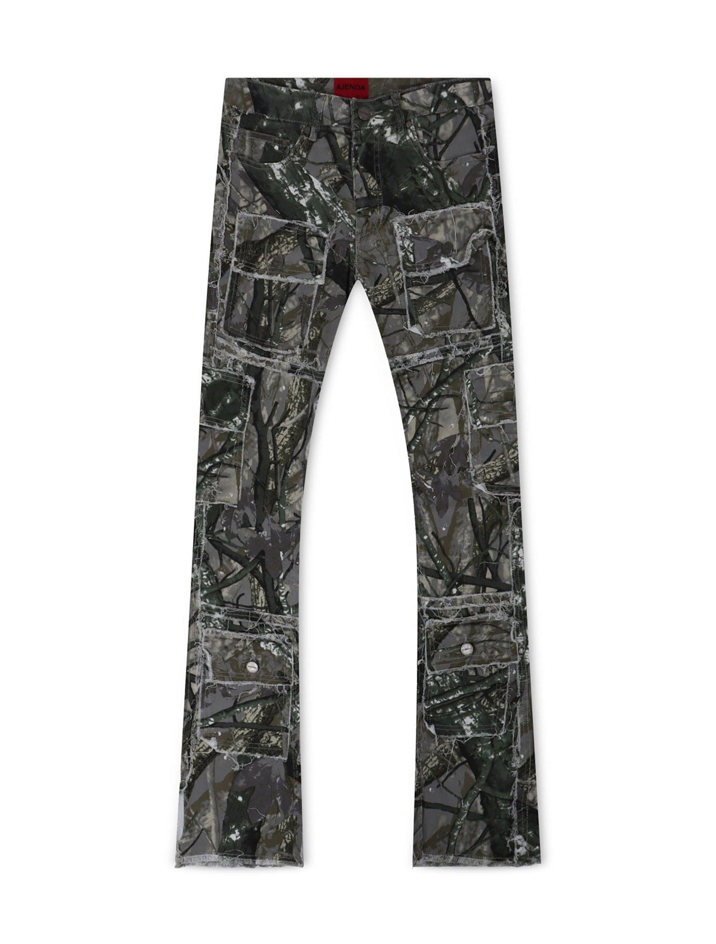 Ajenda Stacked Jeans - Gray Tree Denim Exchange