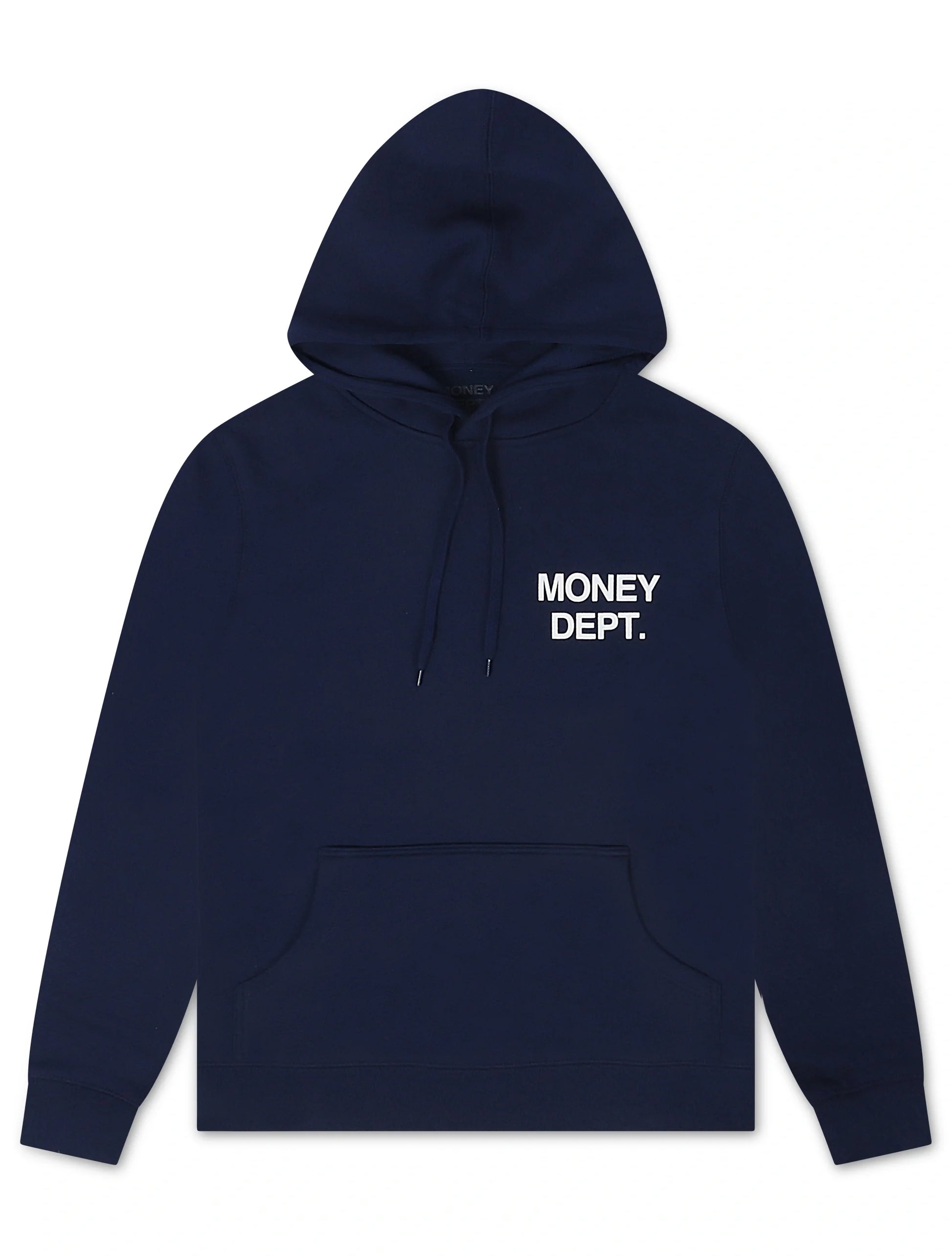 Money Dept. Print Hoodie - Navy/White Denim Exchange