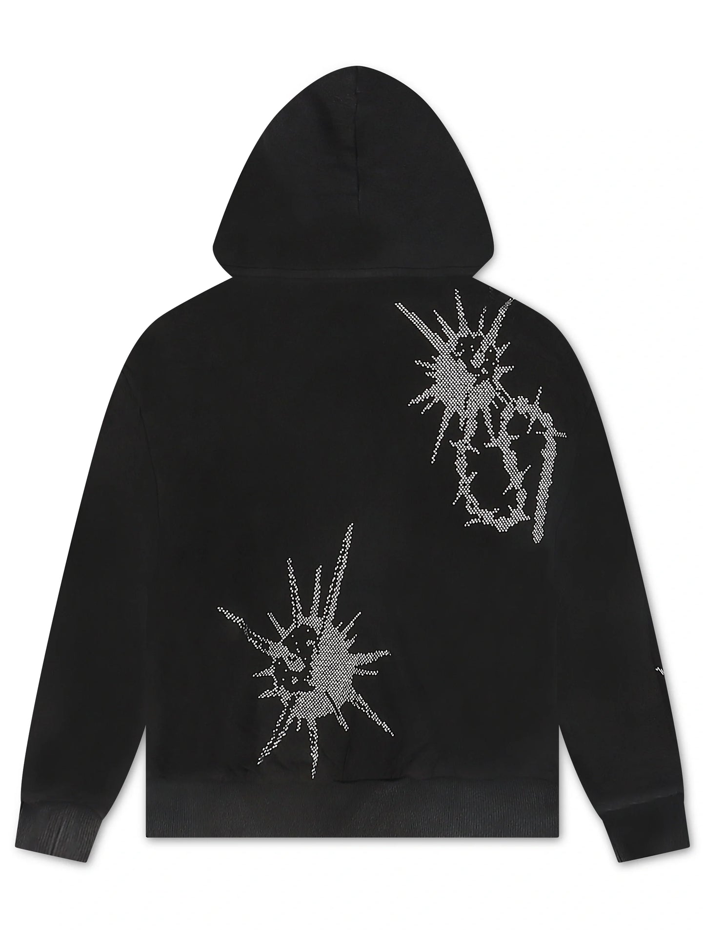 Concept LA Flail Hoodie - Black Washed Denim Exchange