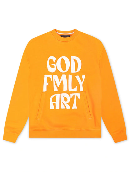 GFA Manassehy Clear Sweatshirt - Orange Tiger Denim Exchange