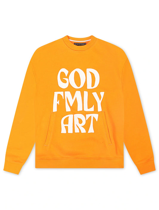 GFA Manassehy Clear Sweatshirt - Orange Tiger Denim Exchange