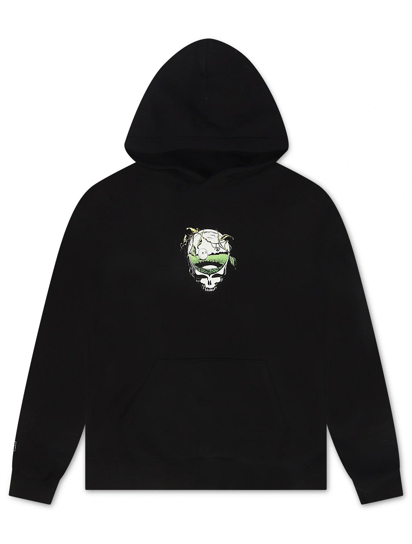 Malbon Grateful Dead Fesque Hoodie - Black Denim Exchange