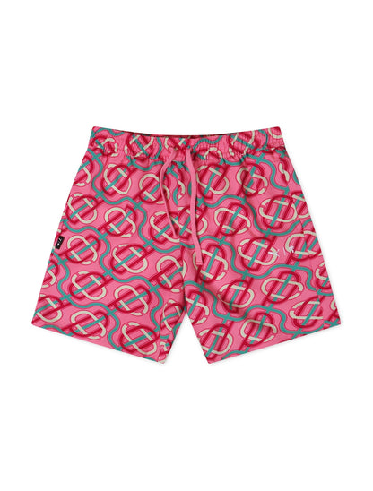 Puma X Palm Tree Crew Shorts - Strawberry Denim Exchange