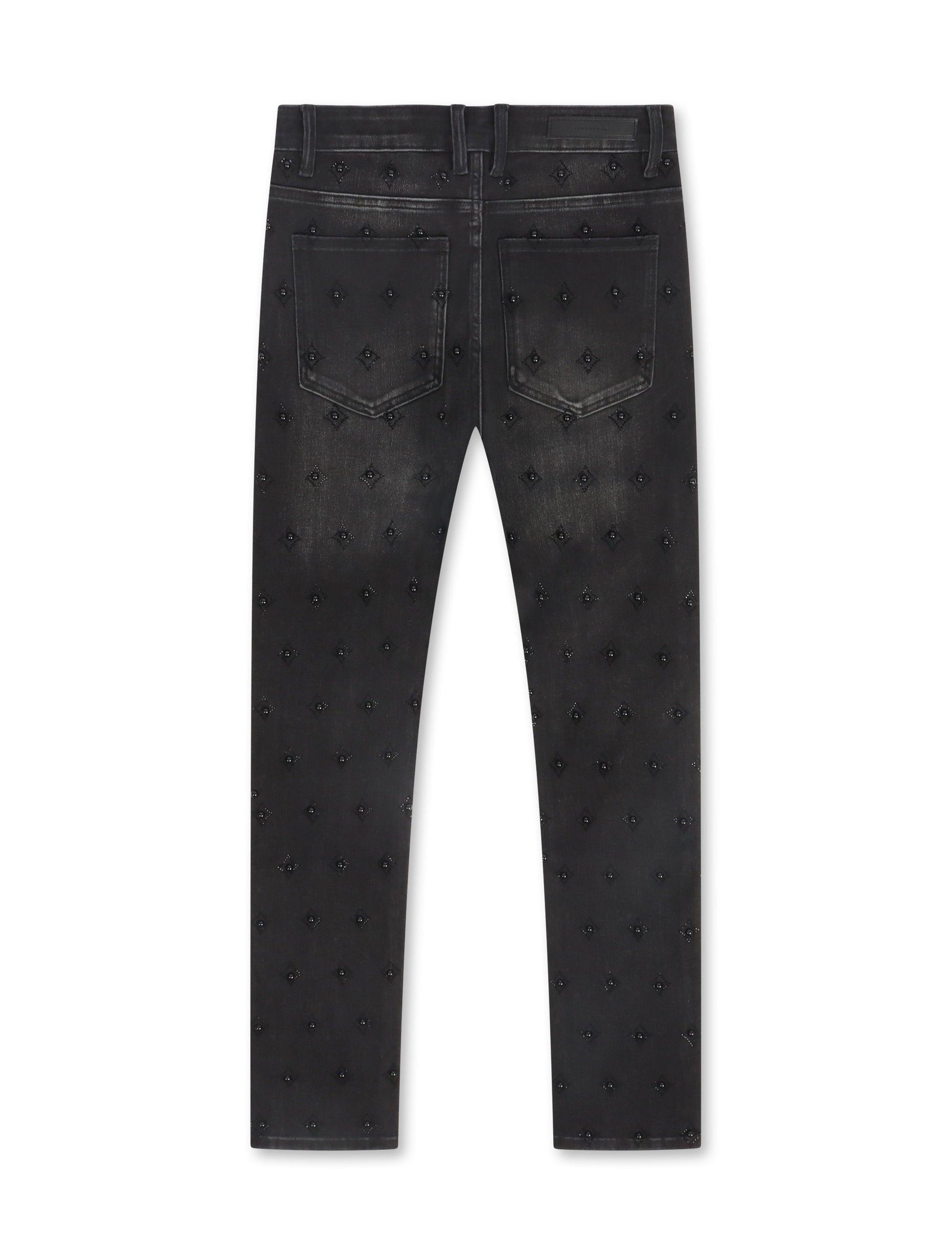 Embellish Cygnus Skinny Jean - Washed Black Denim Exchange