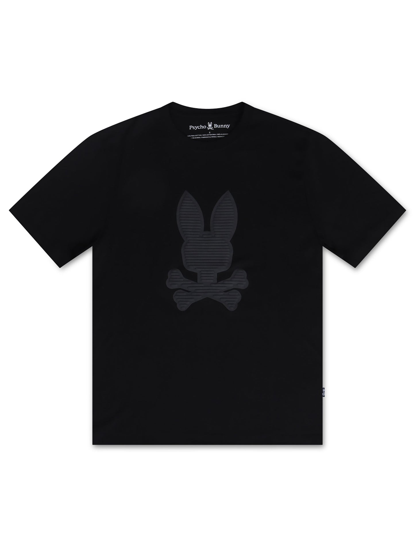 Psycho Bunny Kingston Graphic Tee - Black Denim Exchange