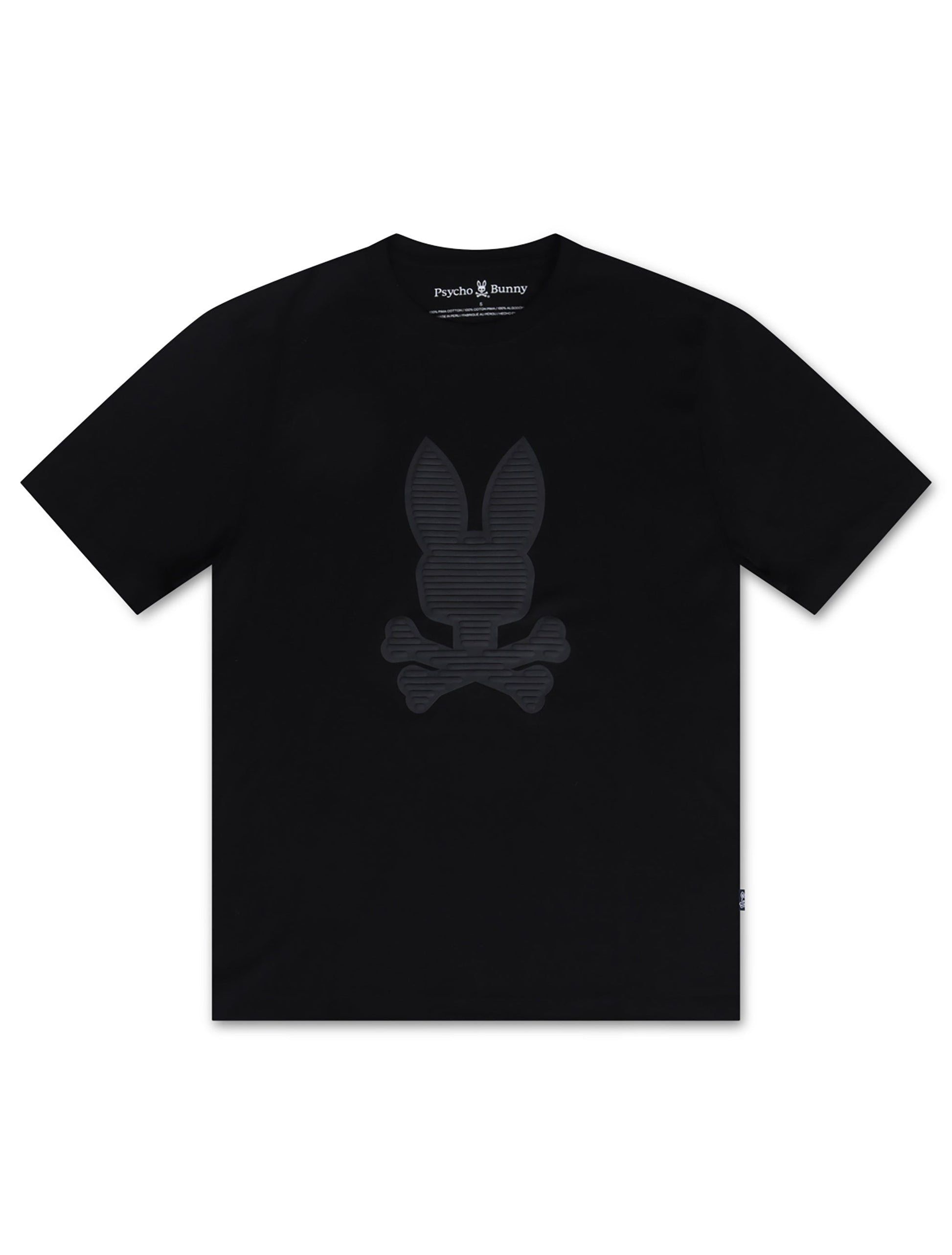Psycho Bunny Kingston Graphic Tee - Black Denim Exchange