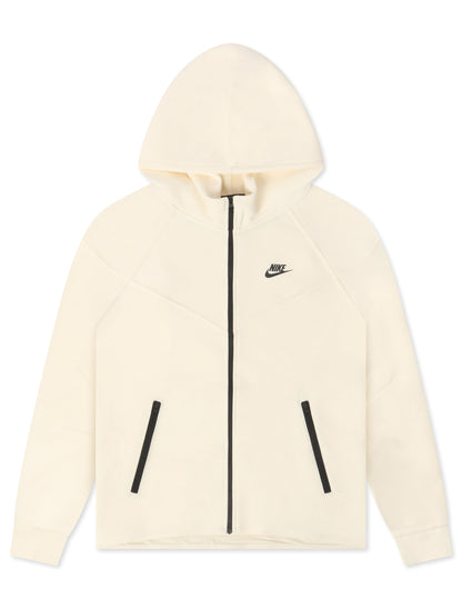 Nike Mens Sportswear Tech Fleece Full-Zip Hoodie - Cream Denim Exchange
