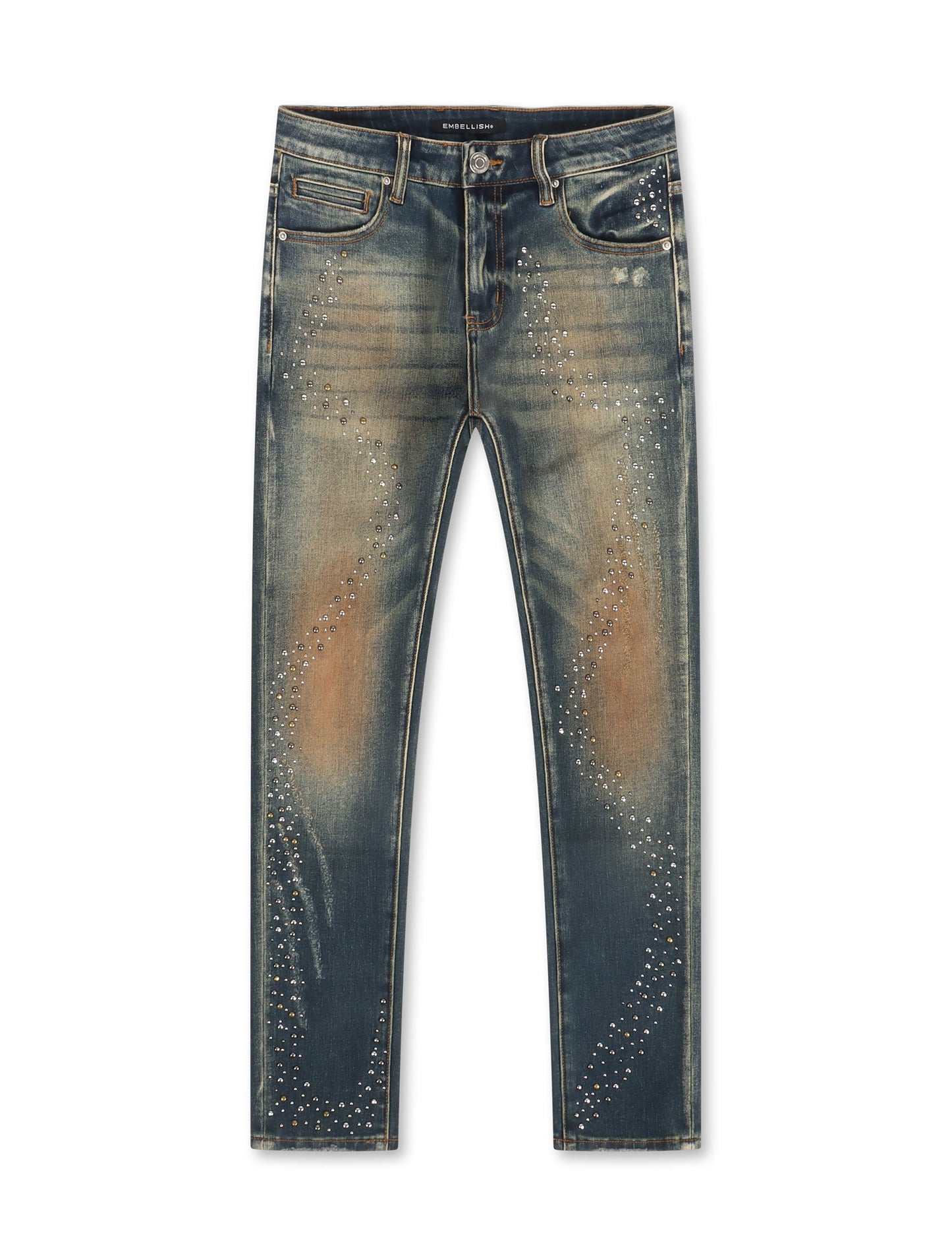 Embellish Cactus Skinny Jean - Vintage Wash Denim Exchange