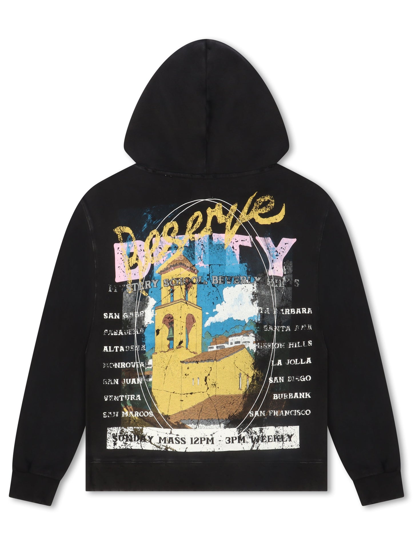 Reserve Mystery School Hoodie - Black Denim Exchange