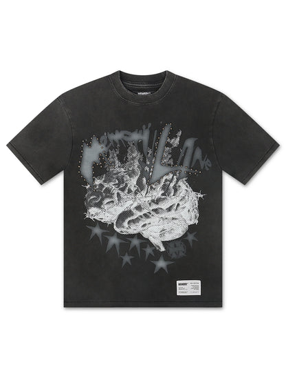 Memory Lane Brainiack Tee - Black Denim Exchange