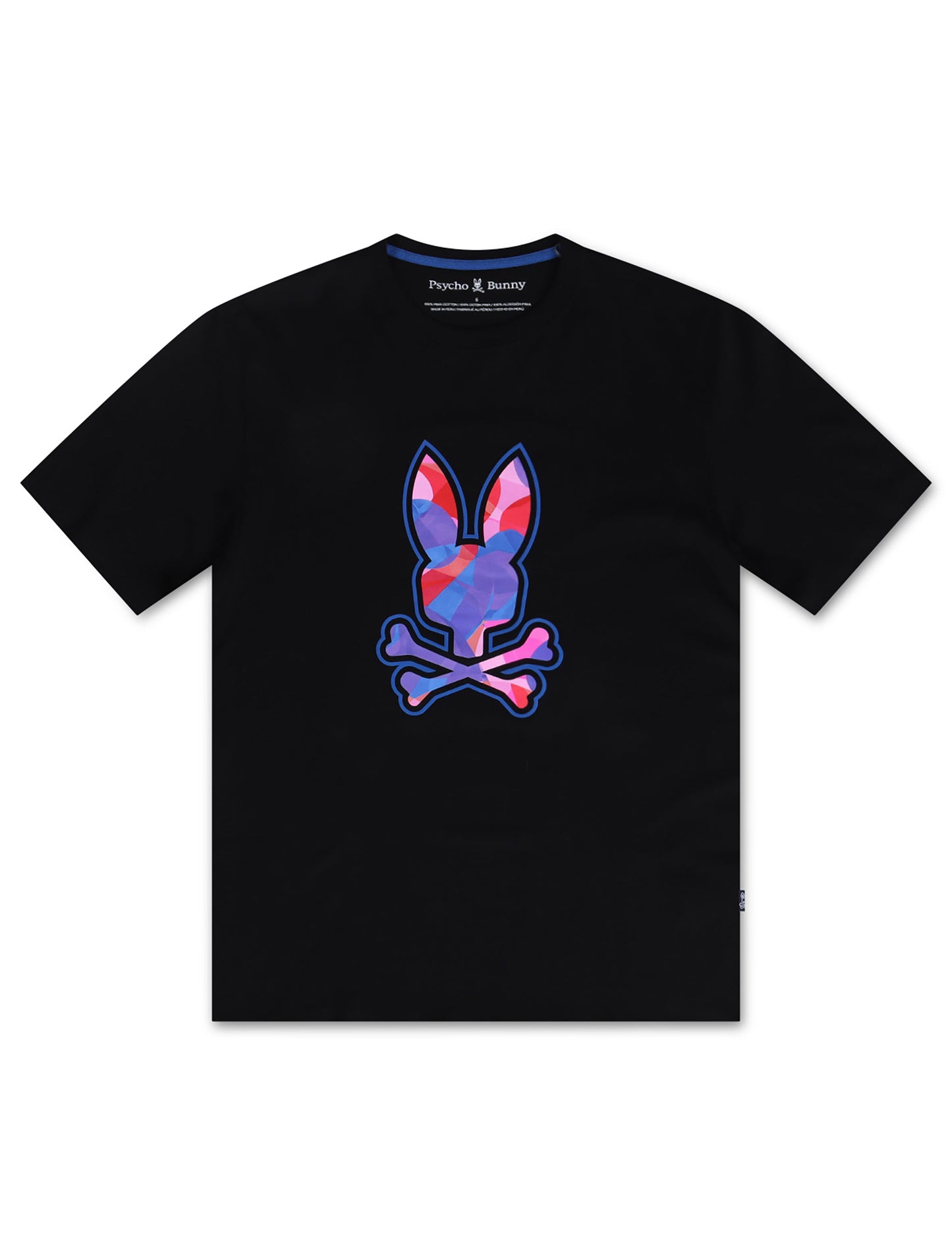 Psycho Bunny Norridge Graphic Tee - Black Denim Exchange