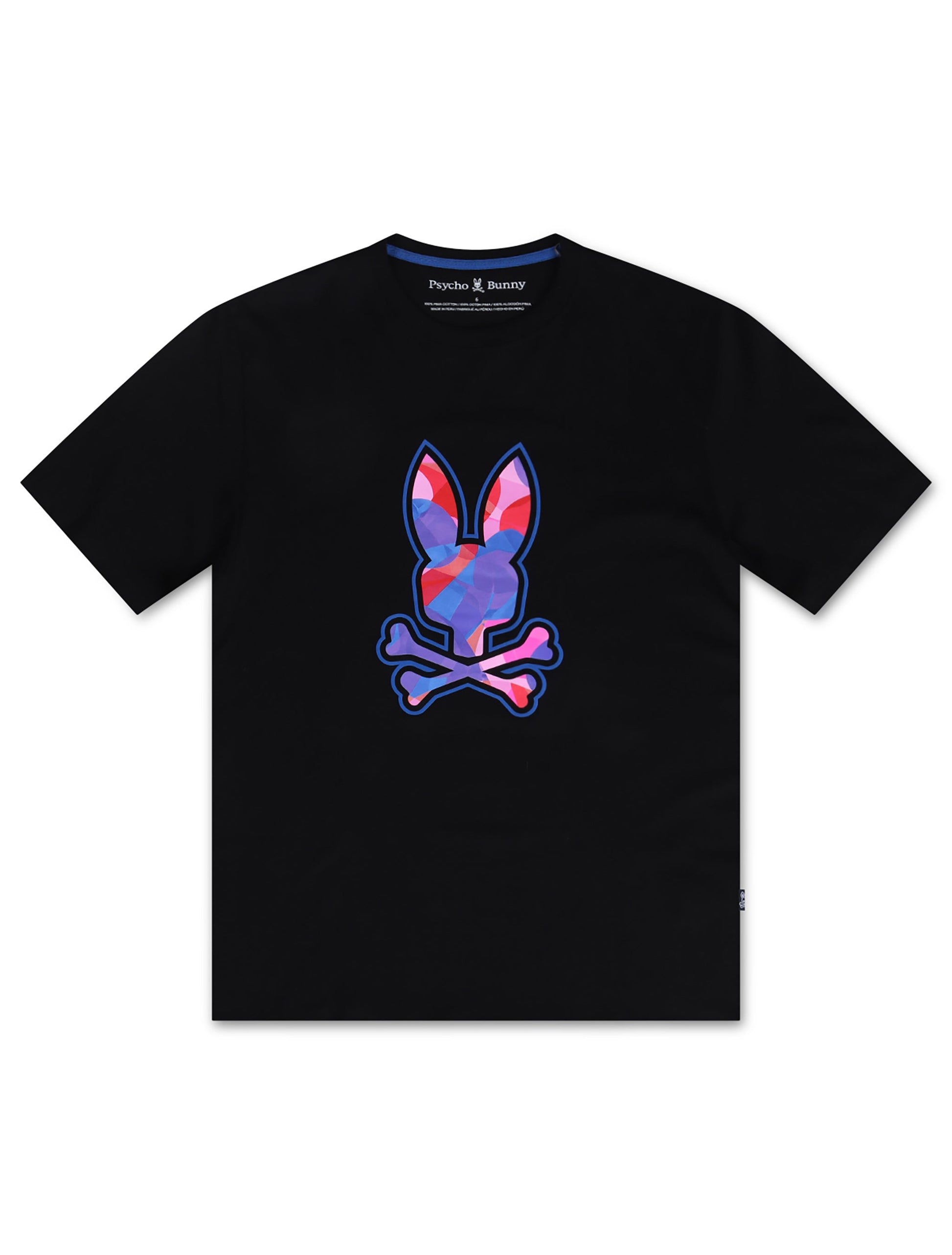 Psycho Bunny Norridge Graphic Tee - Black Denim Exchange