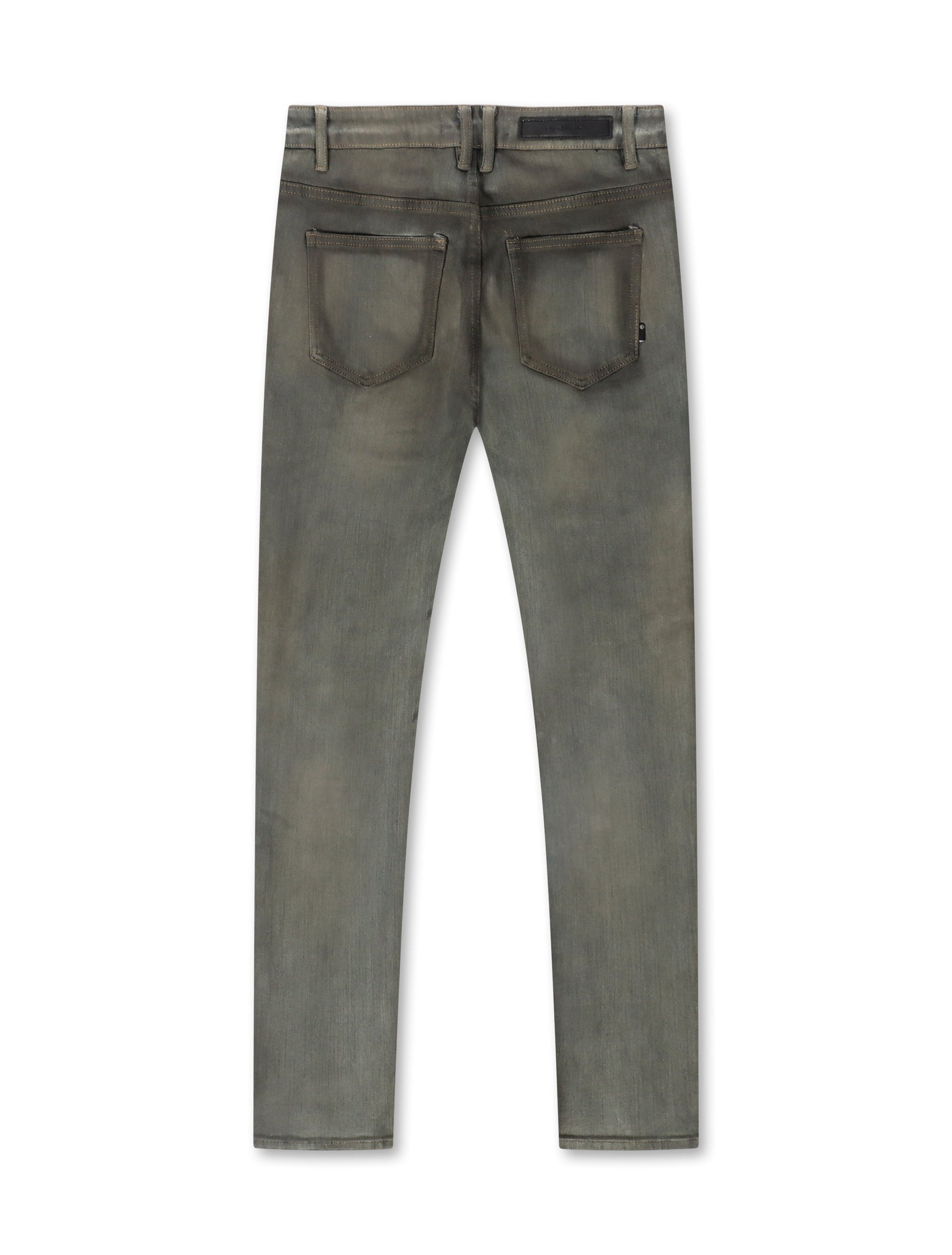 Embellish David Skinny Jeans - Washed Black Denim Exchange