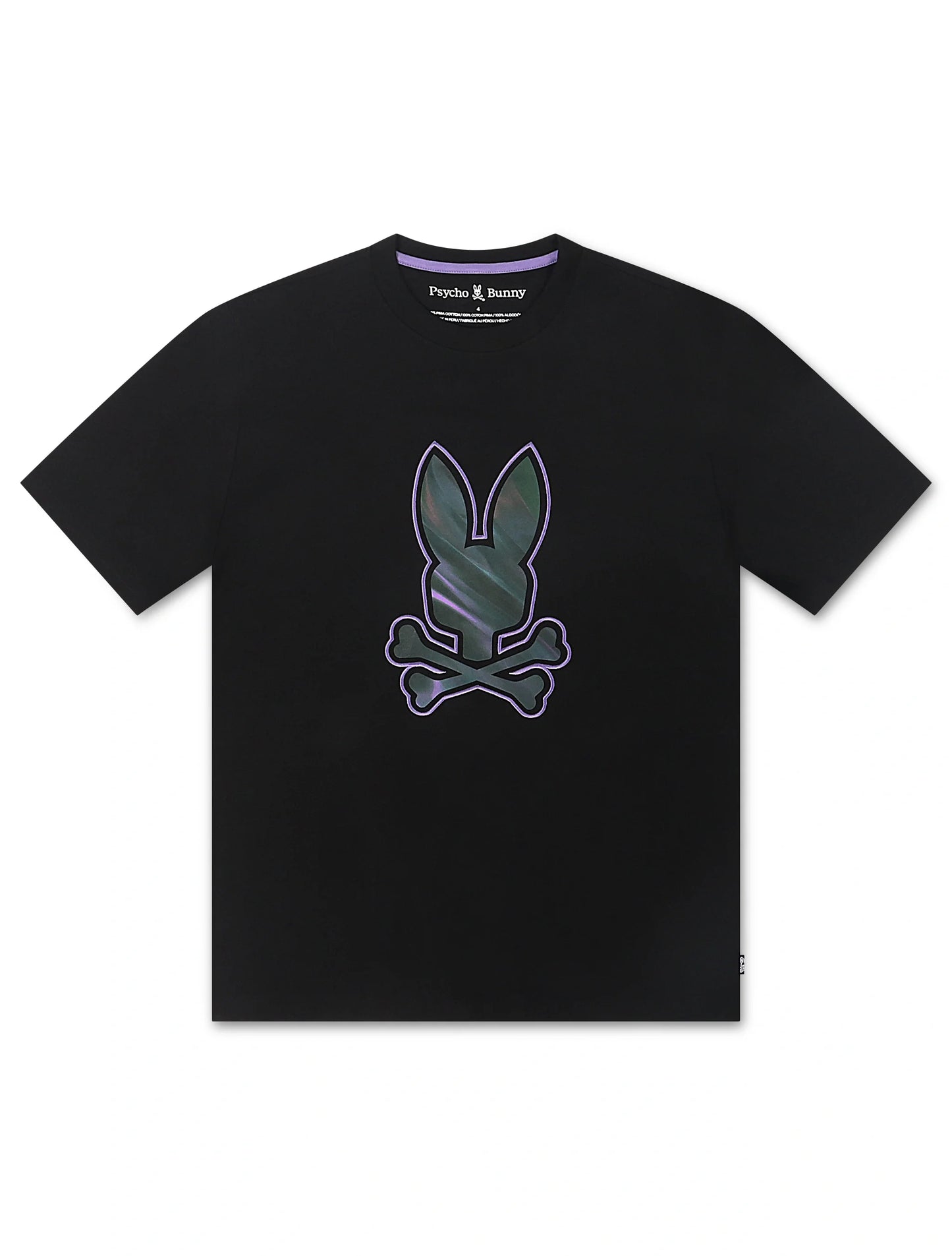 Psycho Bunny Longbridge Graphic Tee - Black Denim Exchange