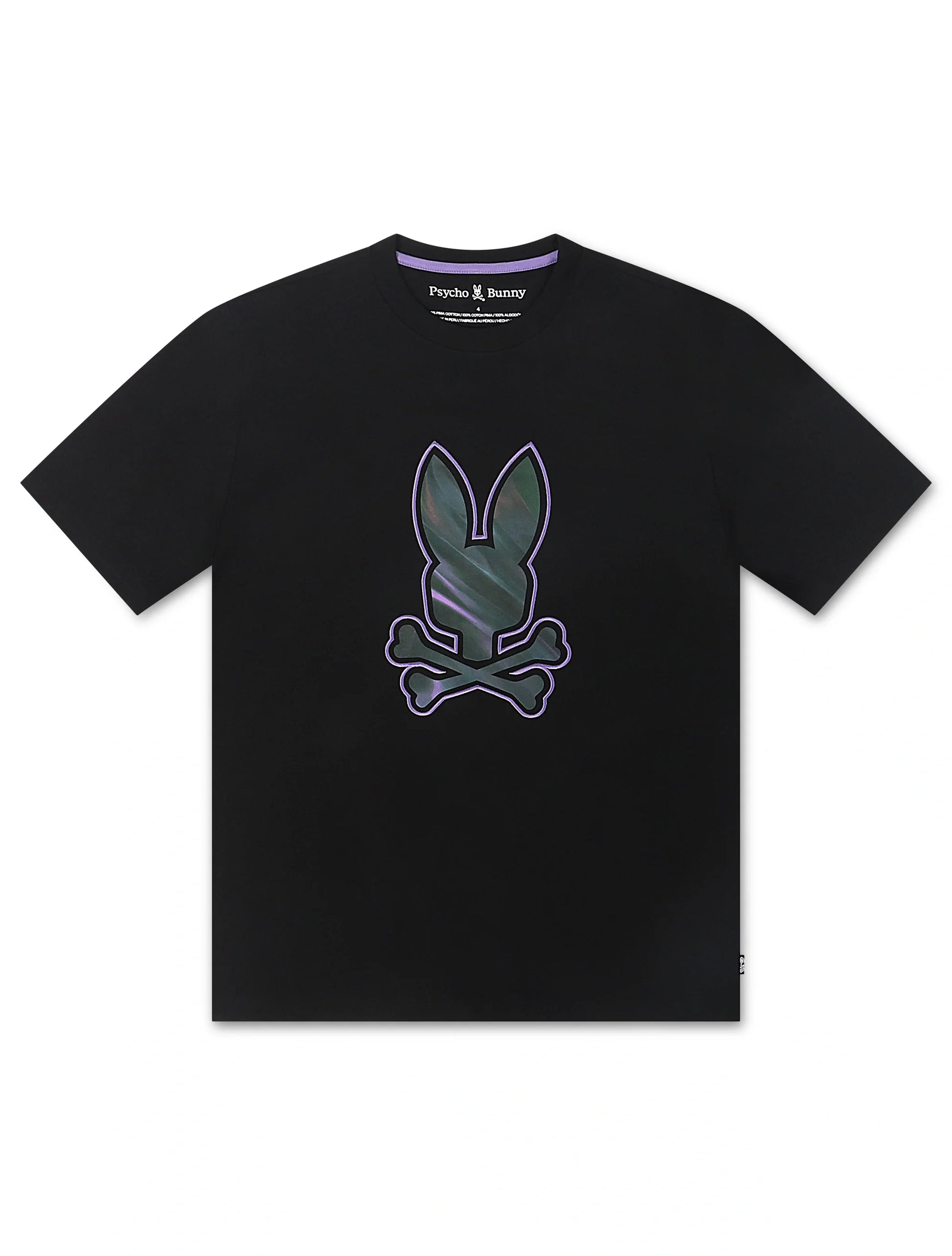 Psycho Bunny Longbridge Graphic Tee - Black Denim Exchange