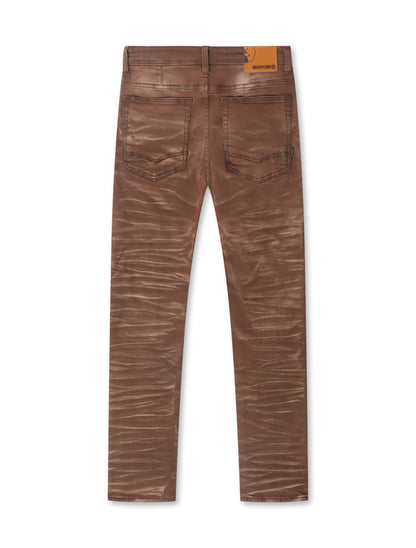 Makobi Distressed Straight Leg Jeans – Brown Denim Exchange