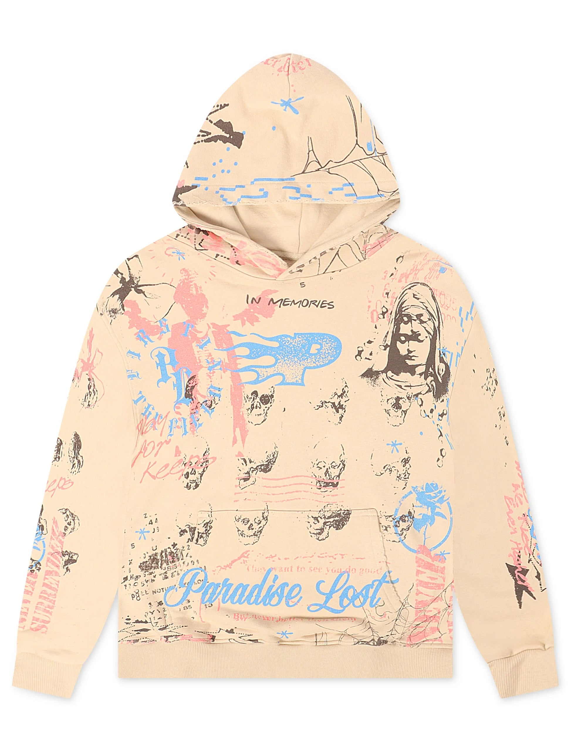 Paradise Lost Memories of the Lost Hoodie - Multi Denim Exchange