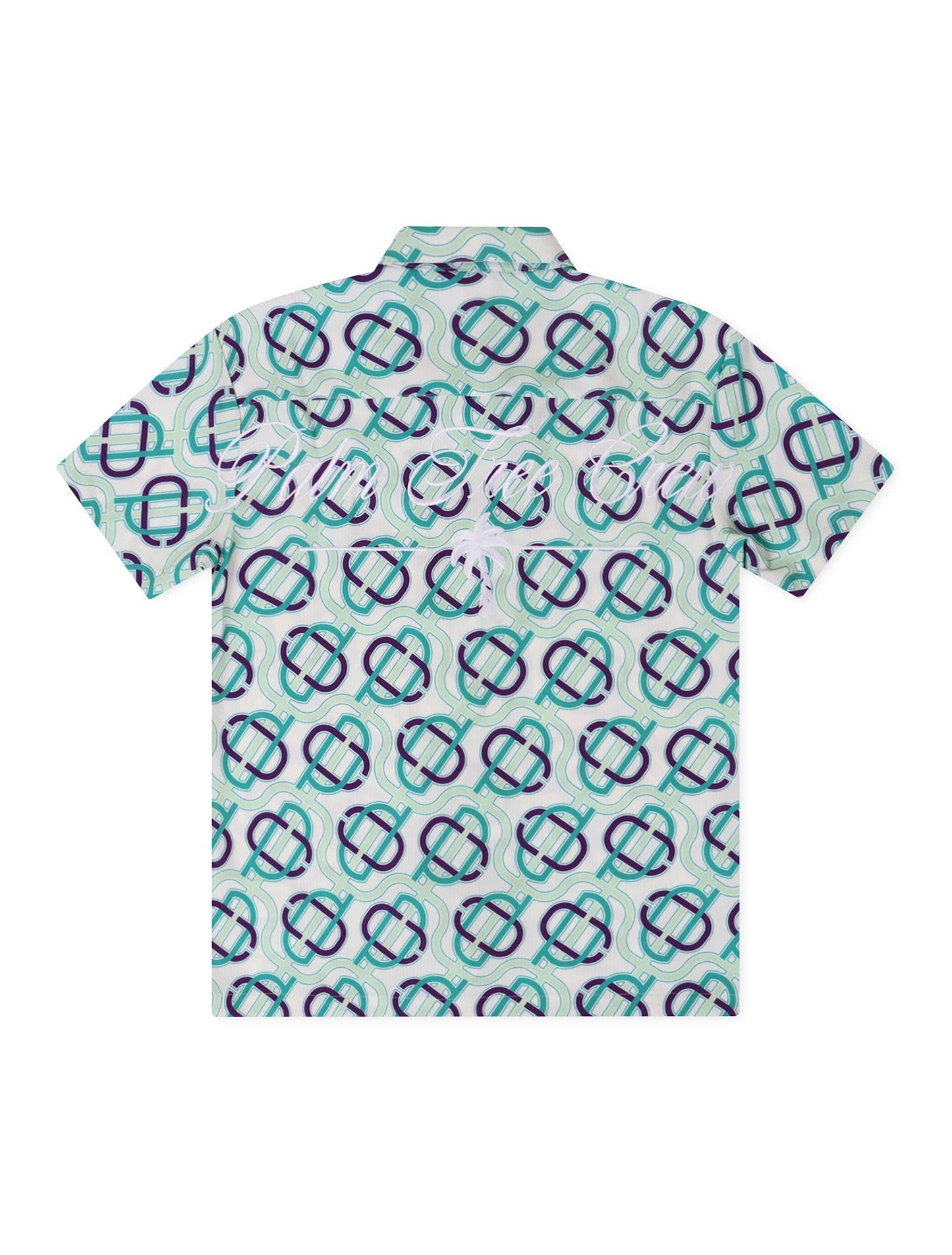 Puma X Palm Tree Crew Button Up - Warm White Denim Exchange