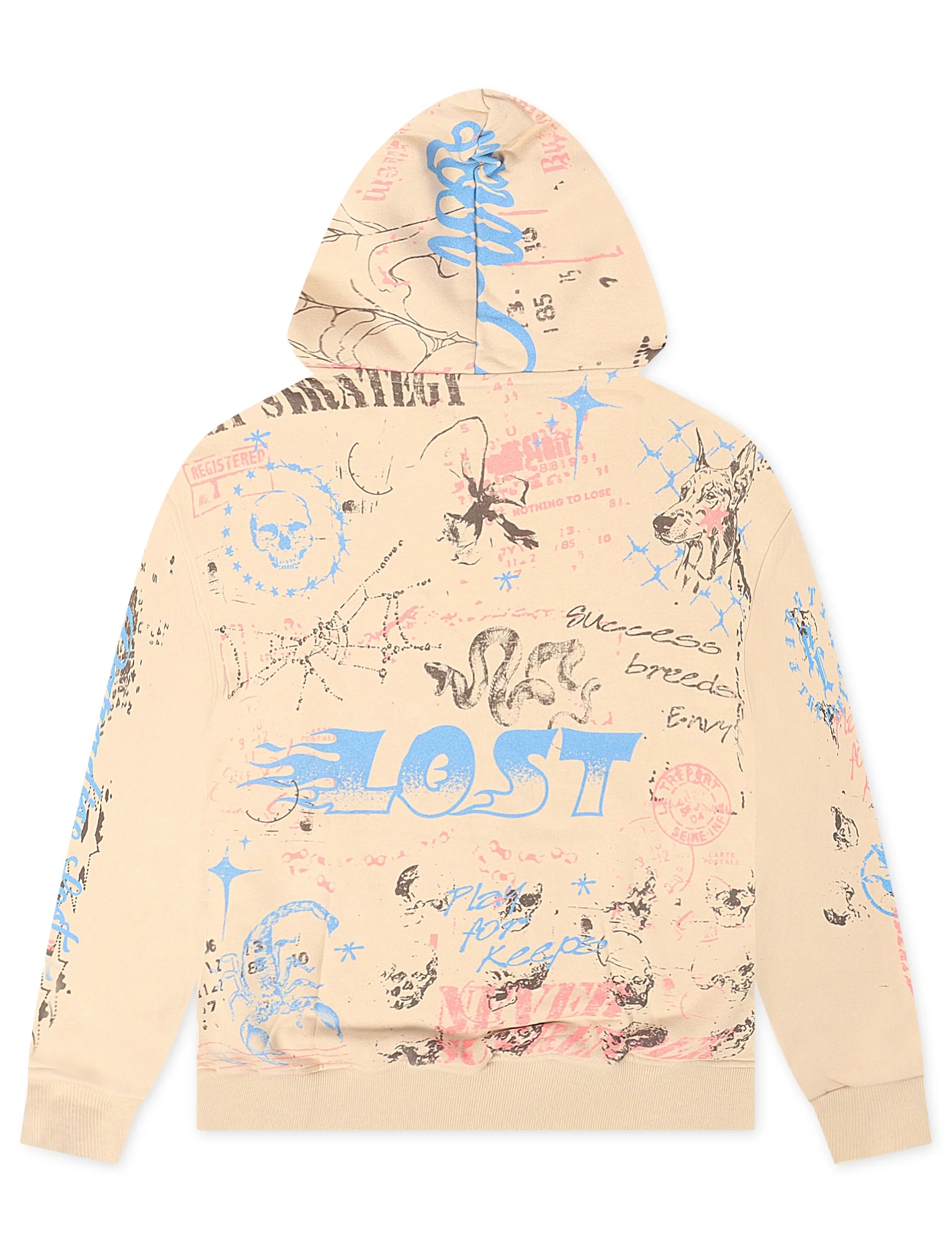 Paradise Lost Memories of the Lost Hoodie - Multi Denim Exchange