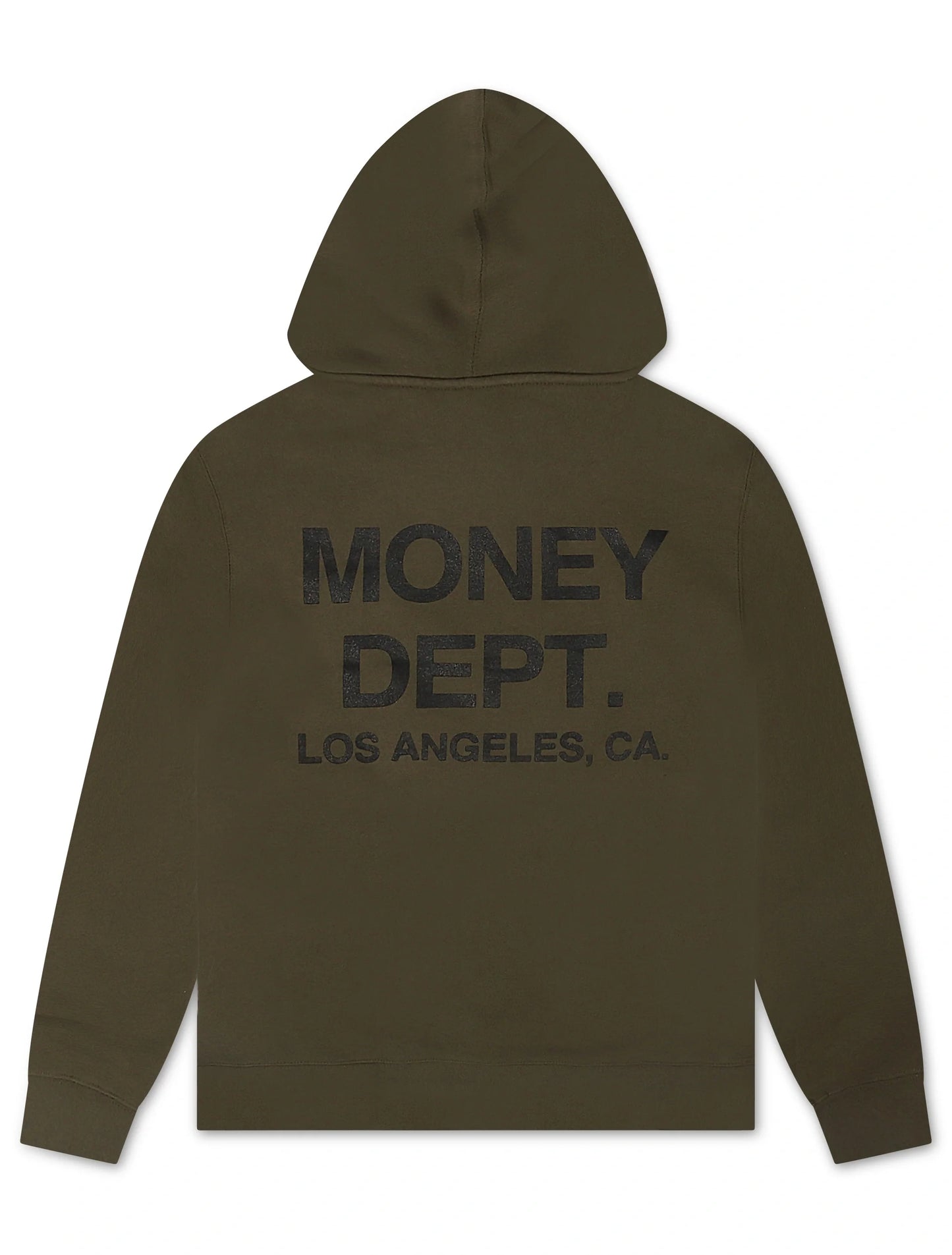 Money Dept. Print Hoodie - Olive/Black Denim Exchange