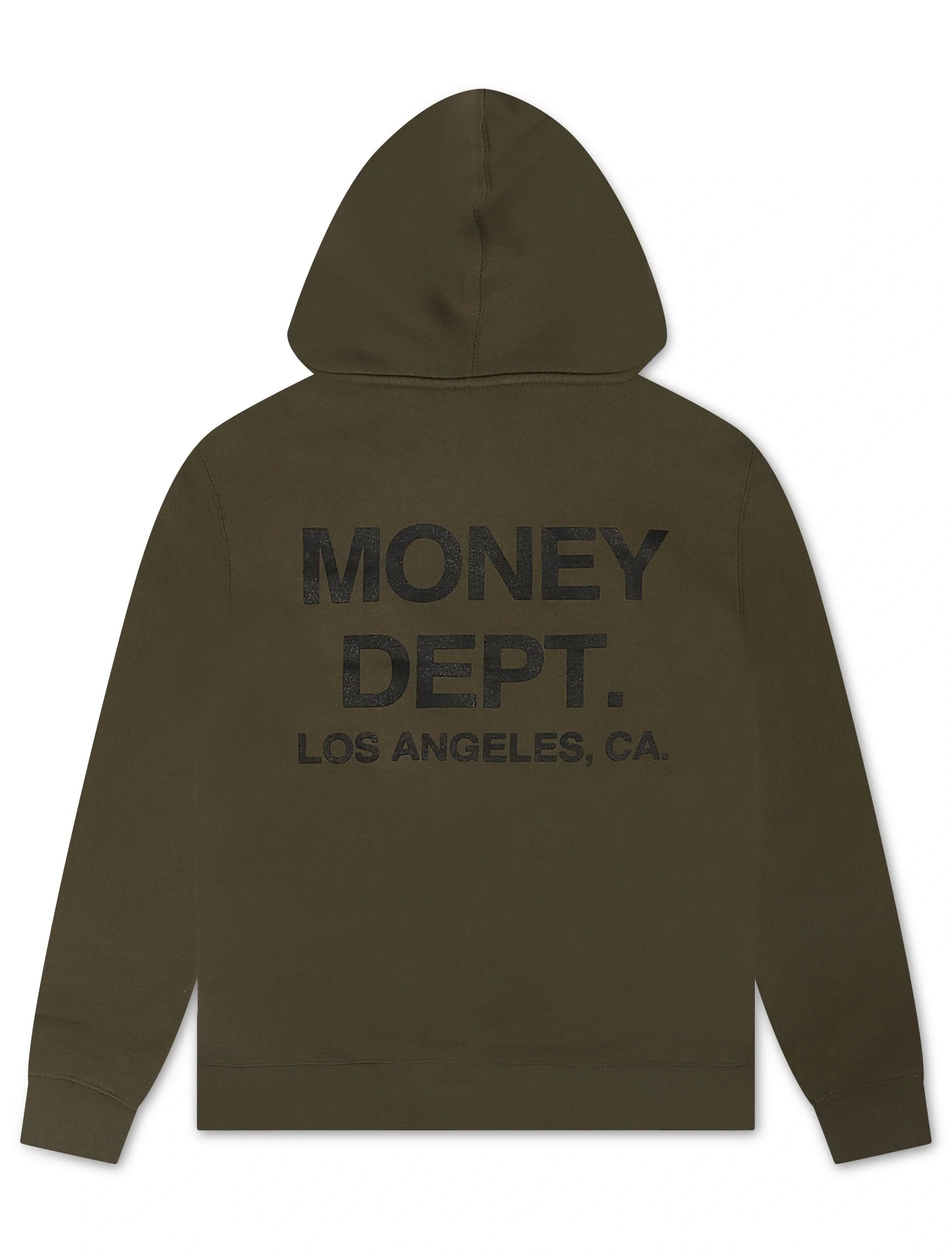 Money Dept. Print Hoodie - Olive/Black Denim Exchange