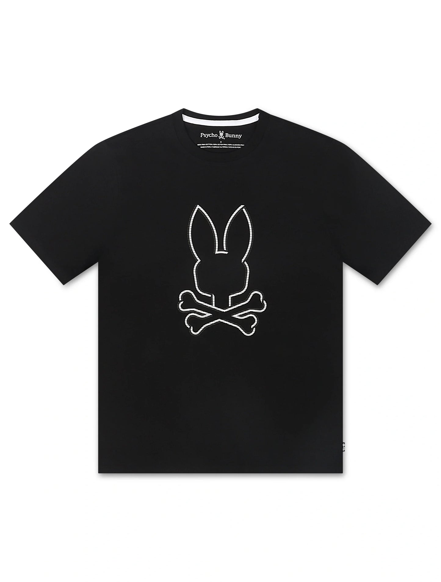Psycho Bunny Hamilton Graphic Tee - Black Denim Exchange