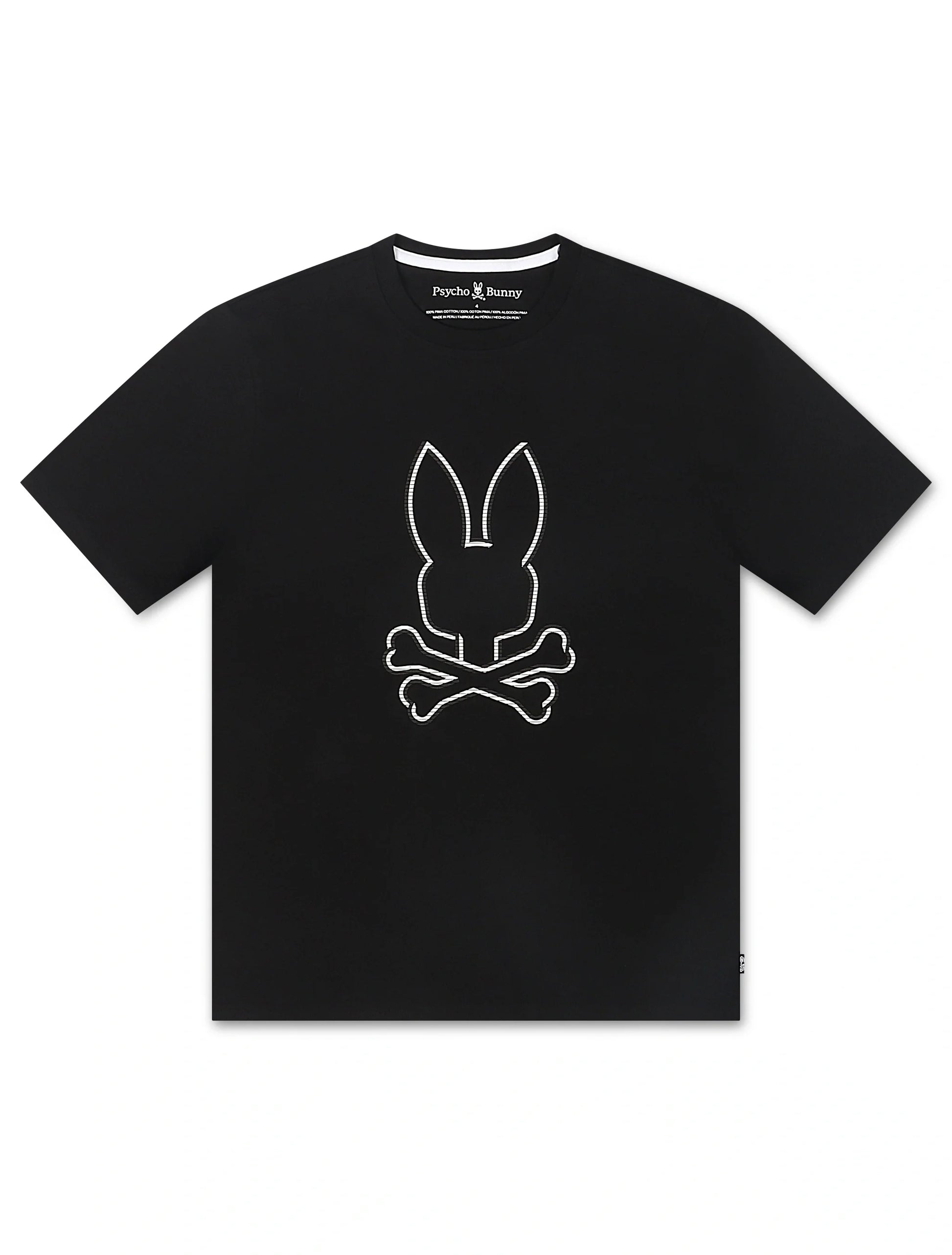 Psycho Bunny Hamilton Graphic Tee - Black Denim Exchange