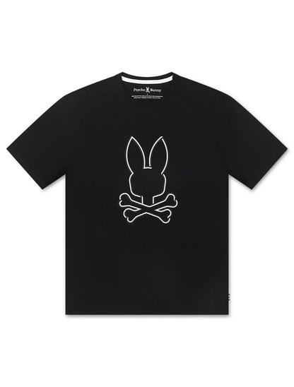 Psycho Bunny Hamilton Graphic Tee - Black Denim Exchange