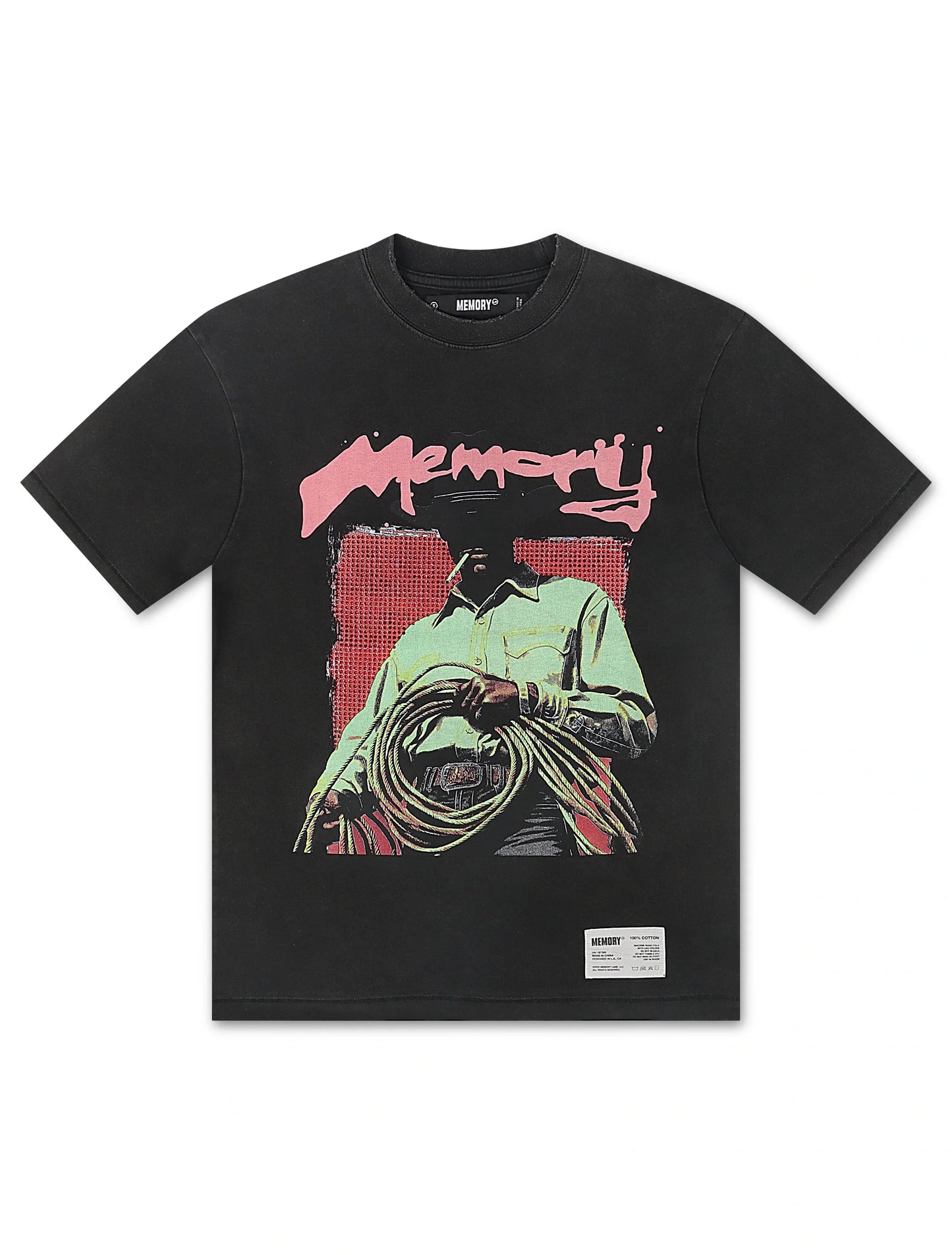 Memory Lane Untamed Tee - Vintage Black Denim Exchange