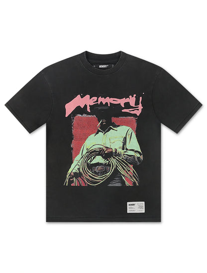 Memory Lane Untamed Tee - Vintage Black Denim Exchange