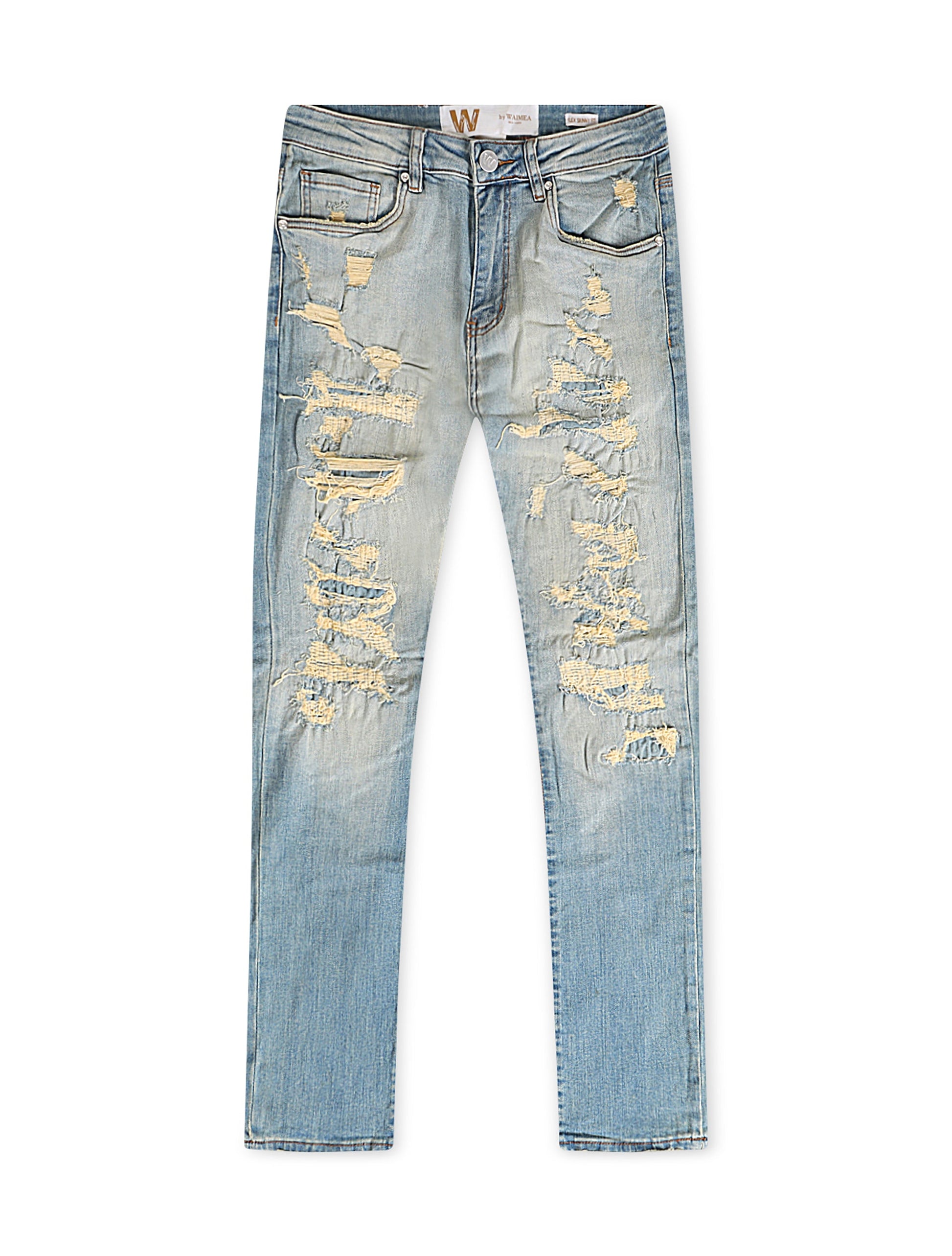 Waimea Flex Skinny Jeans Flex Skinny Jean - Stonewash Denim Exchange