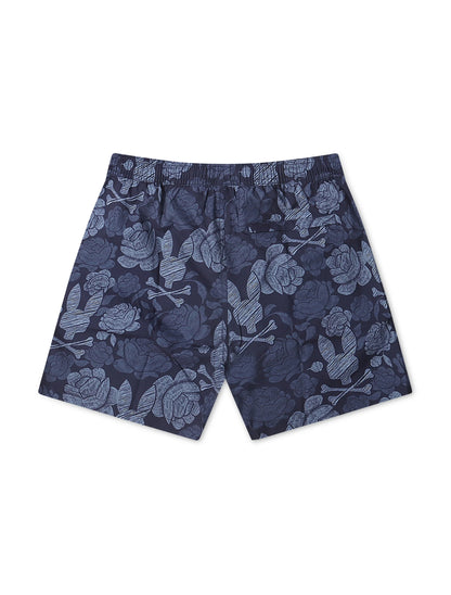 Psycho Bunny Rowen Swim Trunks - Blue Denim Exchange