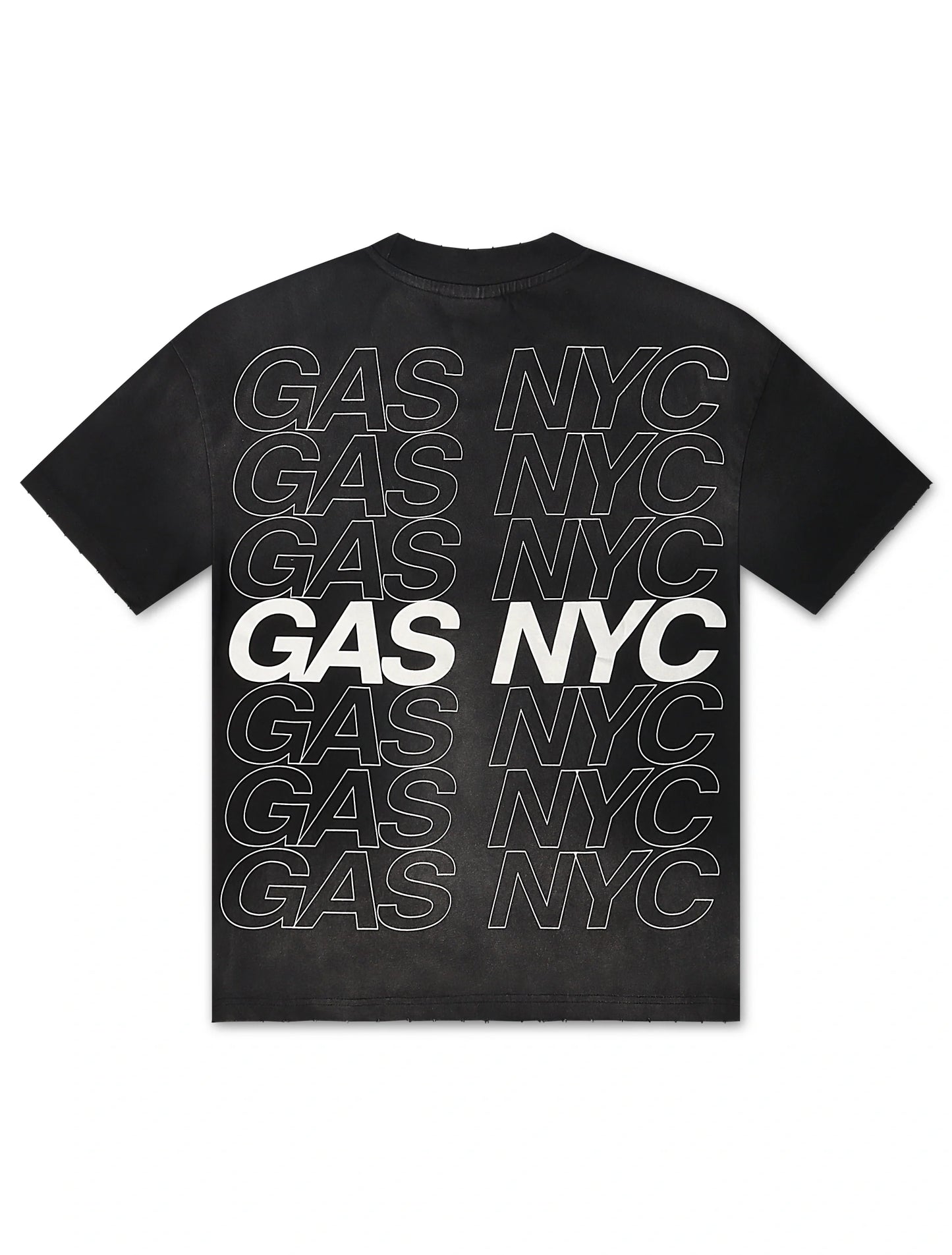 GasNYC Have a Nice Day Tee - Black Denim Exchange