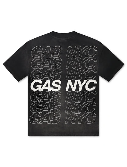GasNYC Have a Nice Day Tee - Black Denim Exchange