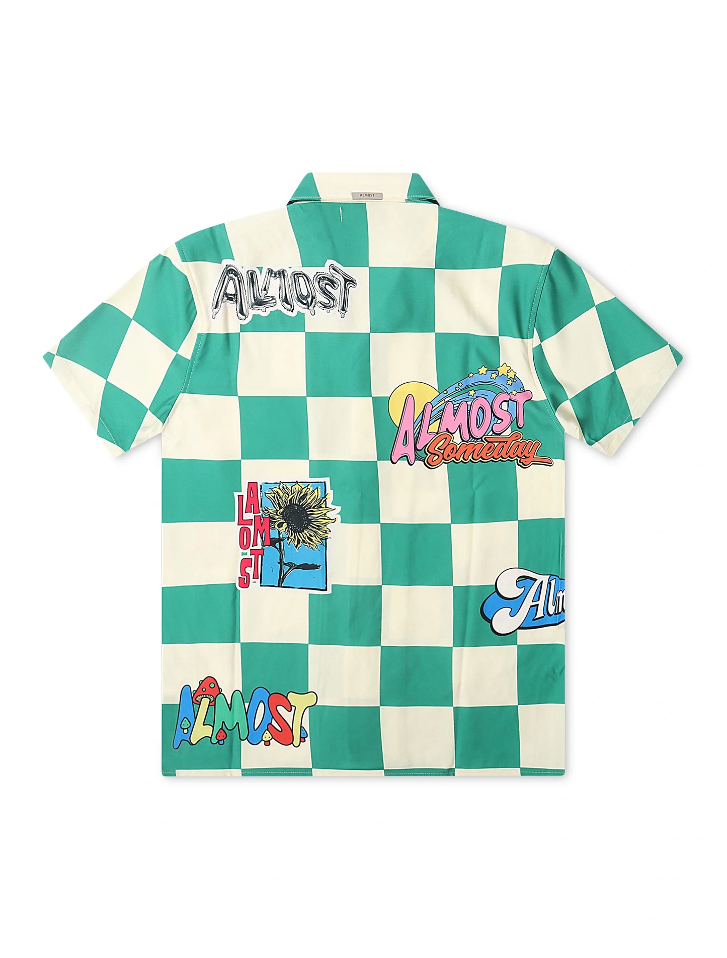 Almost Someday Hendrix Button Up - Green Denim Exchange