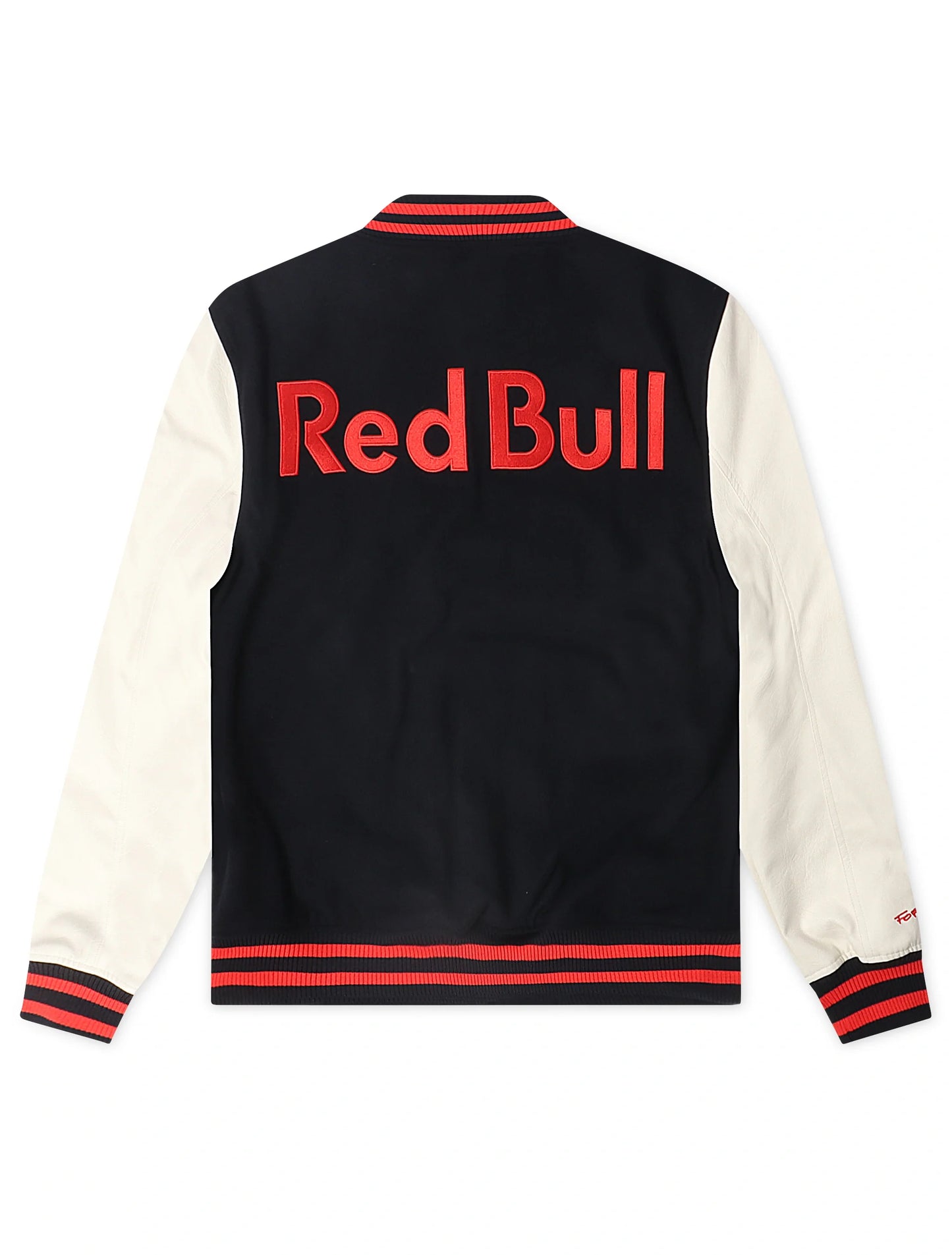 New Era Redbull Varsity Jacket - Navy/Red Denim Exchange