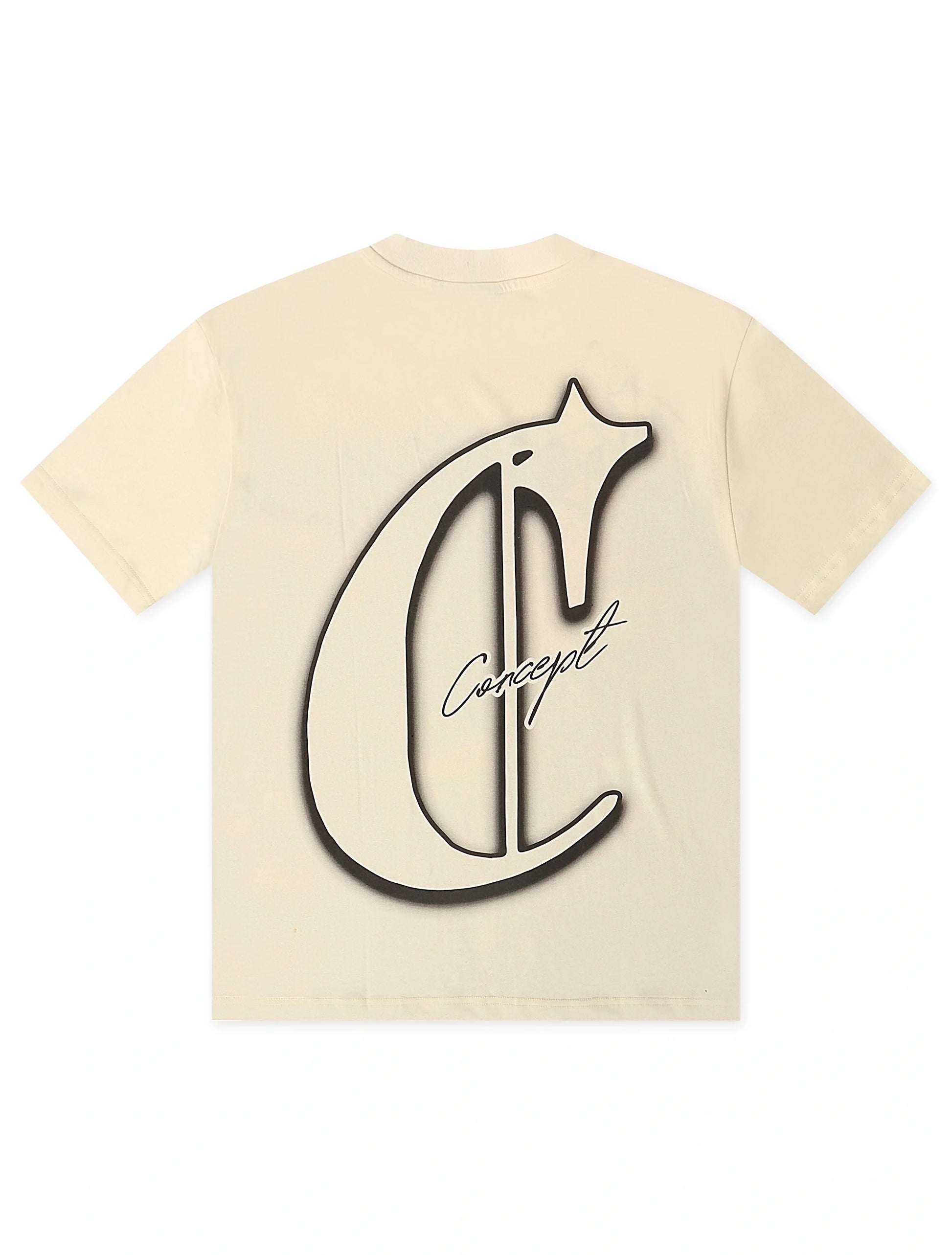 Concept La Carnival Tee - Cream Denim Exchange