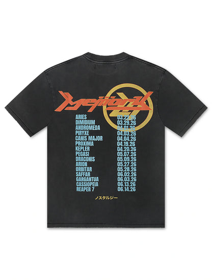 Memory Lane Cherub Tee - Vintage Black Denim Exchange