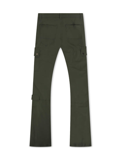 Jordan Craig Stacked Rodeo Polyester Cargo Pants - Olive Denim Exchange