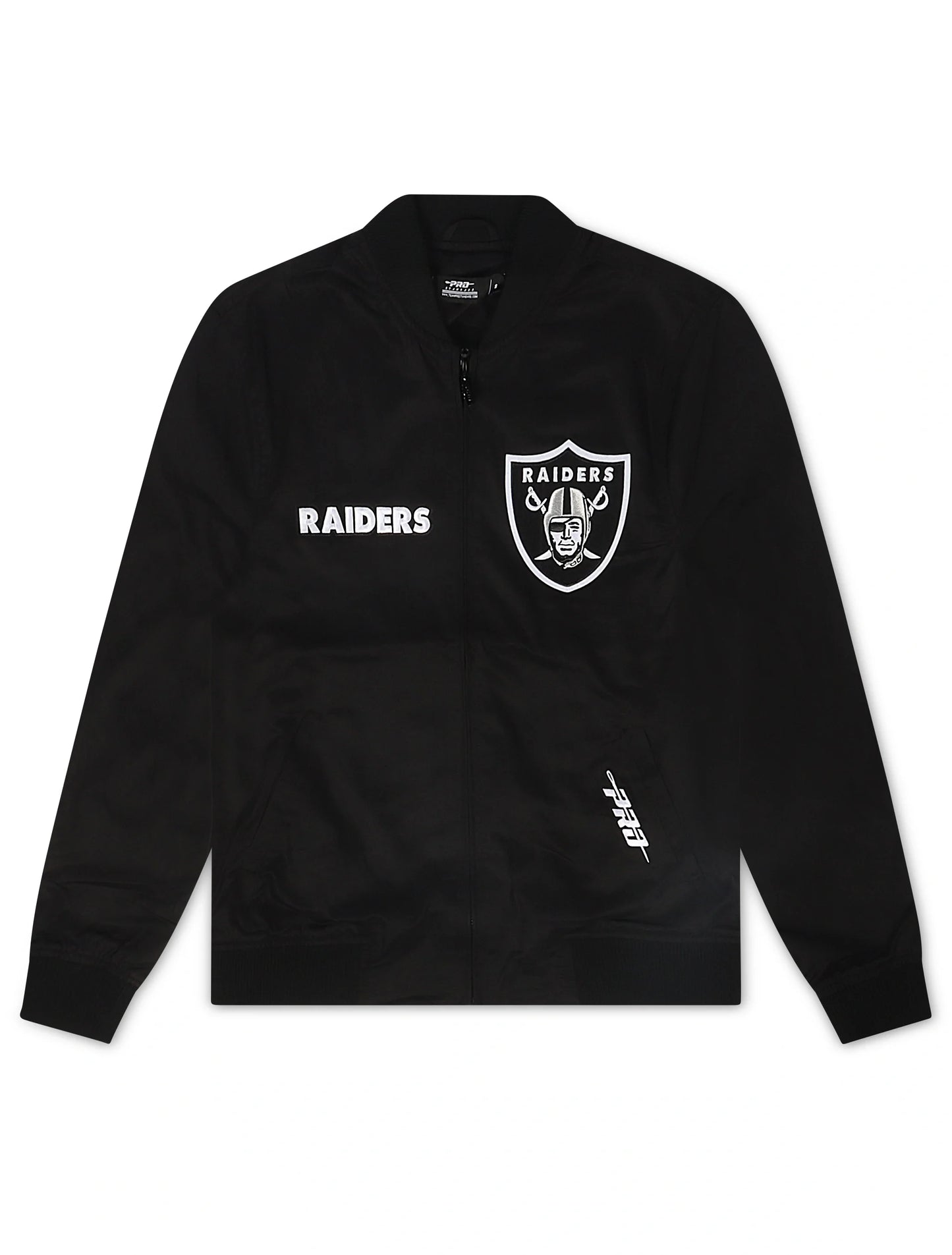 Pro Standard LV Raiders Wingspan Twill Jacket - Black Denim Exchange